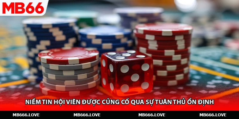 Niềm tin hội viên được củng cố qua sự tuân thủ ổn định